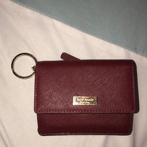 Burgundy Kate Spade Wallet